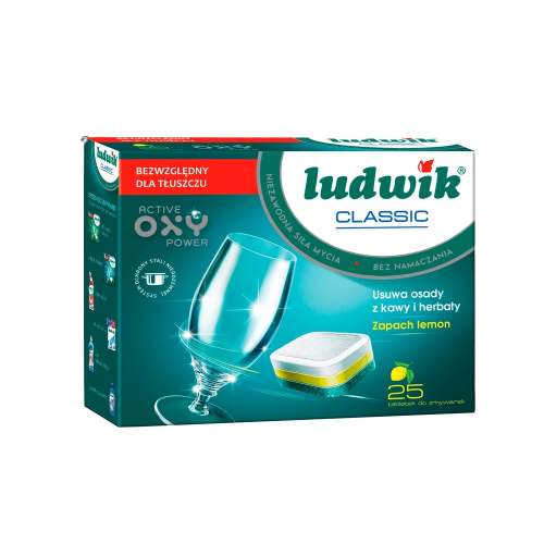 Таблетки для миття посуду 25шт Classic profi Ludwik Житомир