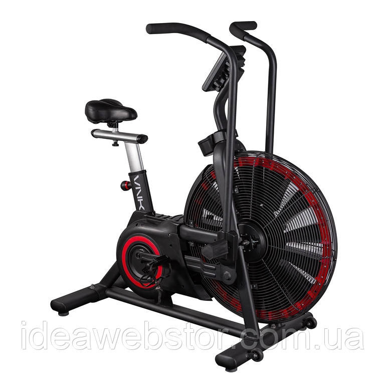 Профессиональный аэробайк VNK Airbike A3 PRO велотренажер для кардио и функциональных тренировок Киев - изображение 9