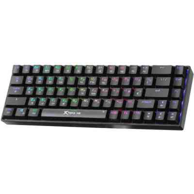 Клавиатура Xtrike ME GK-995W RGB Wireless/Bluetooth UA Black (GK-995WBKUA) Винница