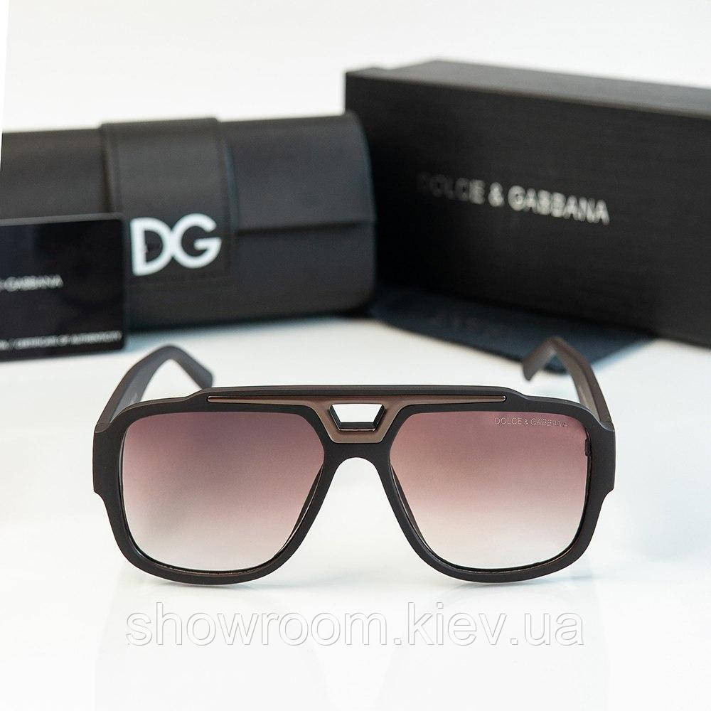 Мужские коричневые солнцезащитные очки (0421-1) Киев - изображение 1