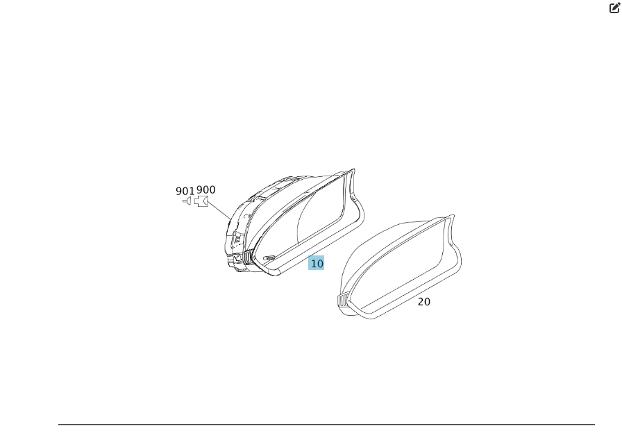 Mercedes-Benz  A1695404747 Щиток - панель приладів для бензинових авто в км A-class W169 A-class C169 Одесса - изображение 2