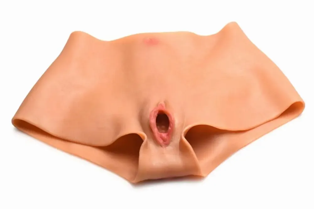 Накладна вагіна Master Series Silicone Vagina + Butt Panties - Small Львів - фото 1