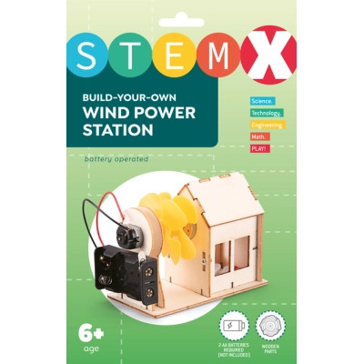 Конструктор Stem Вітряна станція Дерев'яний на батарейках (3858894673667) Вінниця - фото 4