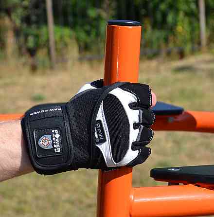 Рукавички для фітнесу Power System PS-2850 Raw Power Black/White M Кам'янське