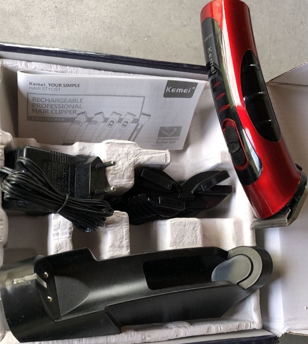 Триммер машинка для стрижки волос Kemei. Киев - изображение 2