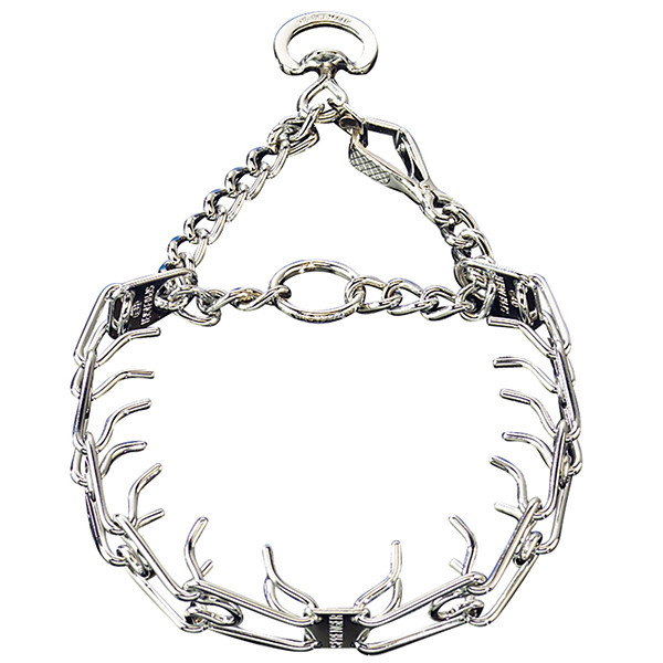 Sprenger Ultra-Plus Training Collar СПРЕНГЕР УЛЬТРА-ПЛЮС ПАРФОРС строгий ошейник-мартингал для собак, поворотное кольцо, карабин-щипцы, хромированная  Киев - изображение 1