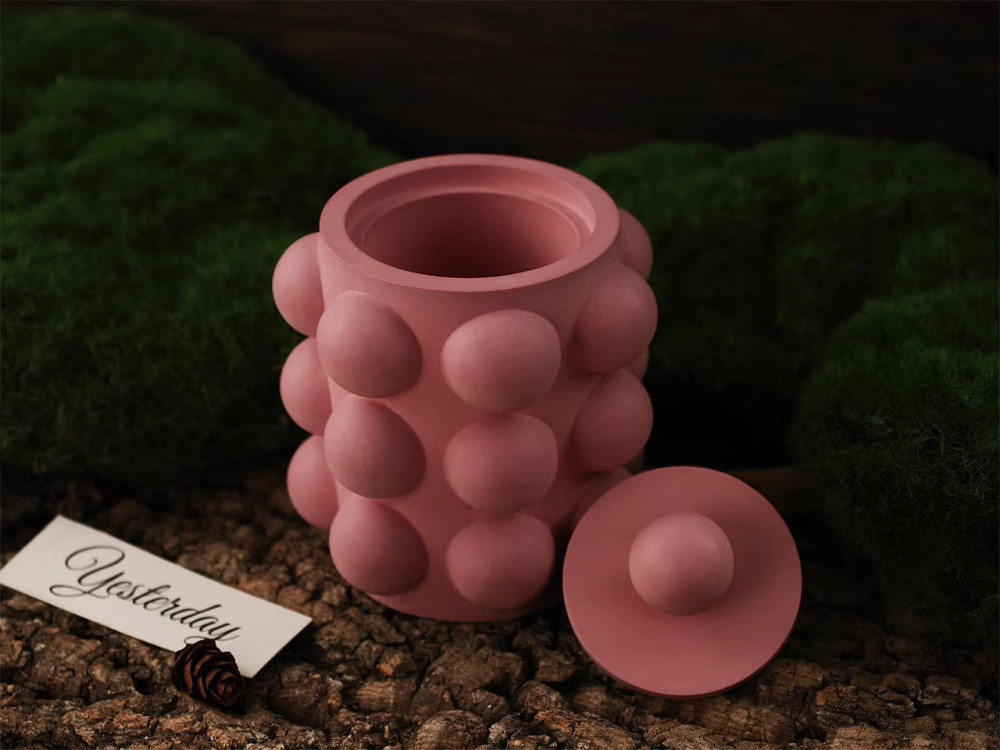 Силиконовая форма для подсвечника из смолы,глины,воска 92 х 95 мм 