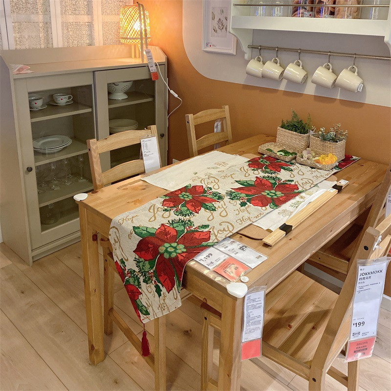 Скатертина новорічна доріжка 160 на 33 см різнобарвний Київ - фото 20