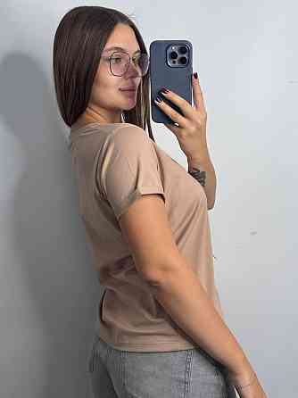 Базова футболка жіноча однотонна Жовтогарячий L Харків