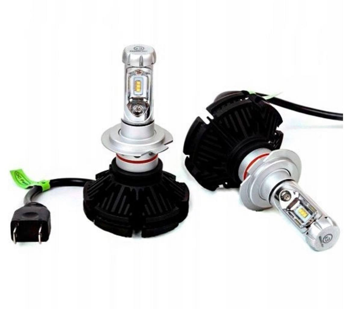 Автомобільні LED-лампи X3-H7 HeadLight 50Вт з активним охолодженням (2 шт.) Вінниця - фото 8