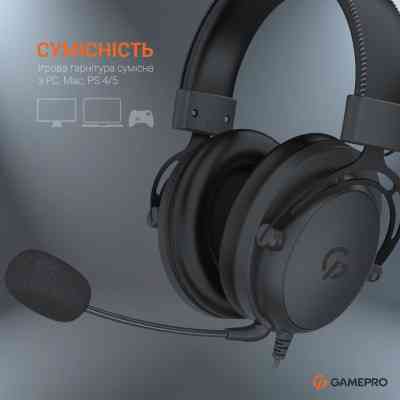 Навушники GamePro HS1050 Black (HS1050) Вінниця