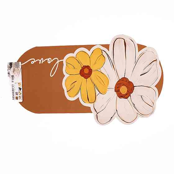 Влагостойкий овальний коврик оранжевого кольору Київ