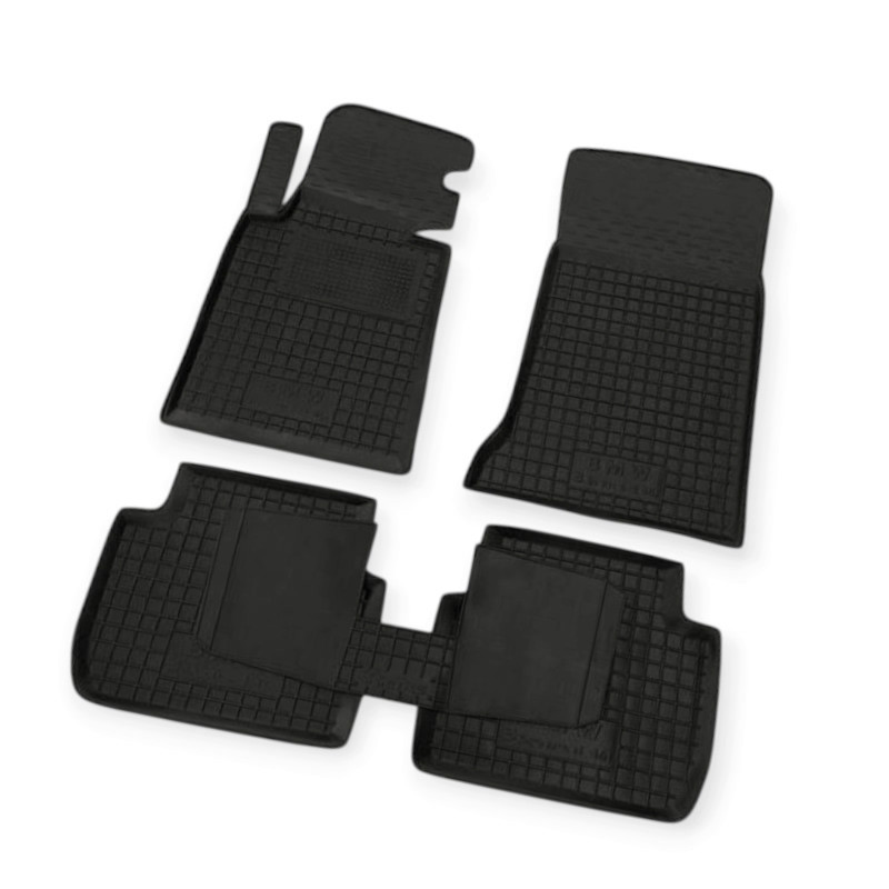 Килимки BMW 3 E46 (1998-2006) борт 2,5 см, з перемичкою салону Мукачево - фото 1