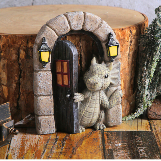 Садовая фигурка Дракончик. Садовые фигуры. Декор для сада 2 Одесса