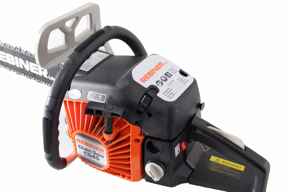 Бензопила Rebiner CS45 – 2.1 кВт, шина 45 см, надежный двигатель, Гарантия 36 мес. Львов - изображение 4