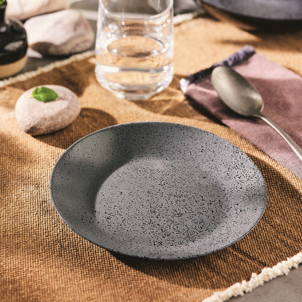 Тарілка десертна Luminarc Slate Black, 18 см (6788146) Київ - фото 4