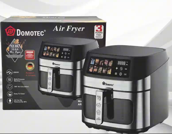 Аерофритюрниця DOMOTEC MS-3222 2800W, об'єм 12 л (чаша — 8 л) 10133 Київ