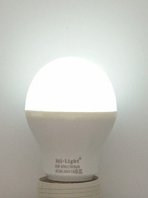 Miboxer Світлодіодна smart лампочка MiLight Dual White (подвійний білий), 6W Киев - изображение 4