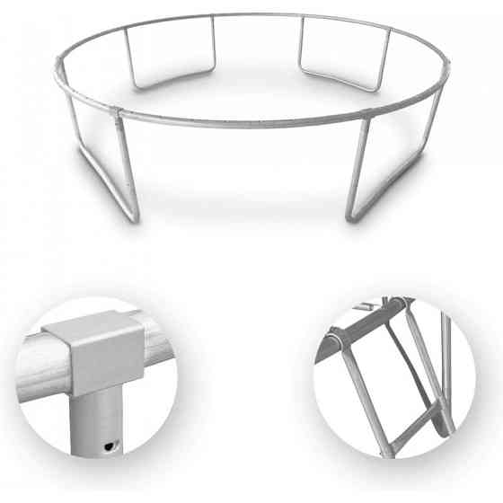 Батут OUTTEC Pumpkin з внутрішньою сіткою 12 футів 366 см чорний Київ