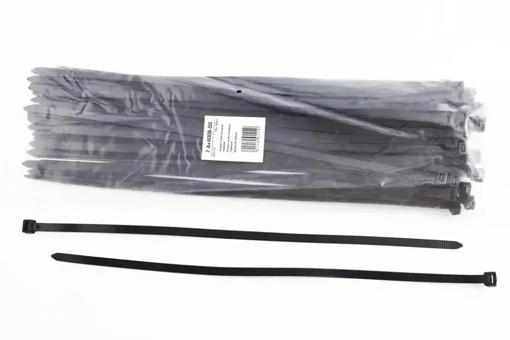 Хомут стрічковий пластм. чорний 5.0*500 мм Apro (100 шт.) Вінниця - фото 1