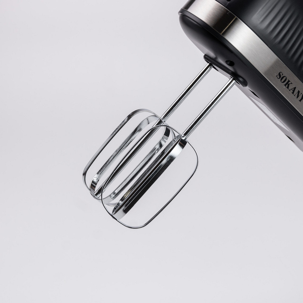 Sokany Міксер ручний з 2 насадками Sokany SK-6632 300 Вт чорний Коломыя - изображение 5