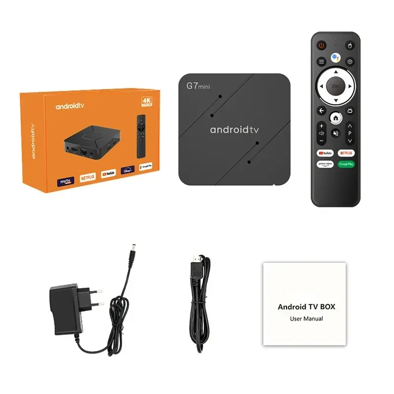 Смарт ТВ приставка Magicsee G7 mini 2/16 Гб Android TV 11 Smart Box Андроїд ТВ бокс Київ - фото 2