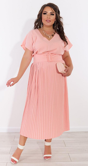 Нарядное платье с юбкой в складку (52) Киев - изображение 1