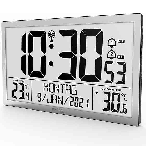 Часы настенные Technoline WS8113 Silver (WS8113) Винница