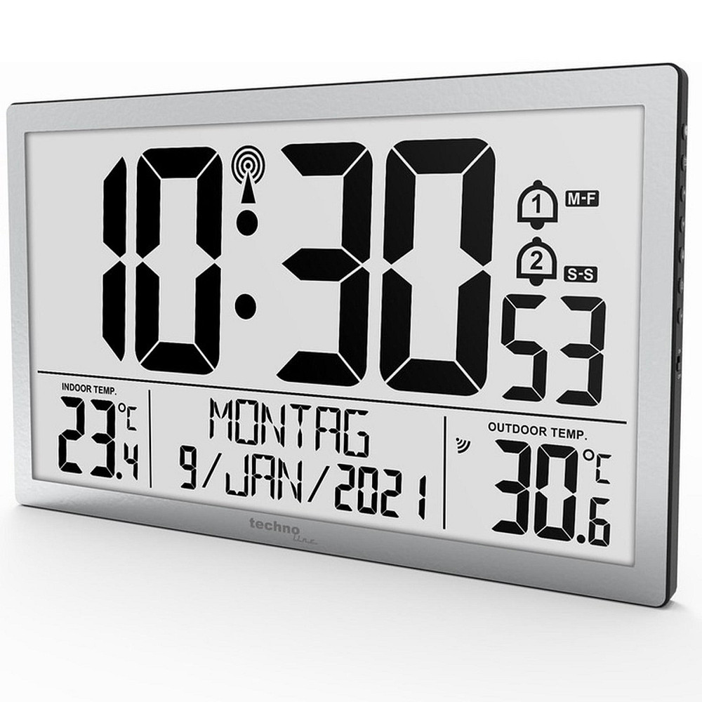 Часы настенные Technoline WS8113 Silver (WS8113) Винница - изображение 3