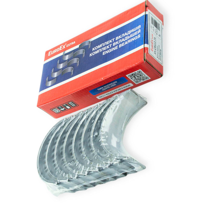 Вкладиші 0,75 шатун EX-CB412-75 Москвич Мукачево - фото 1