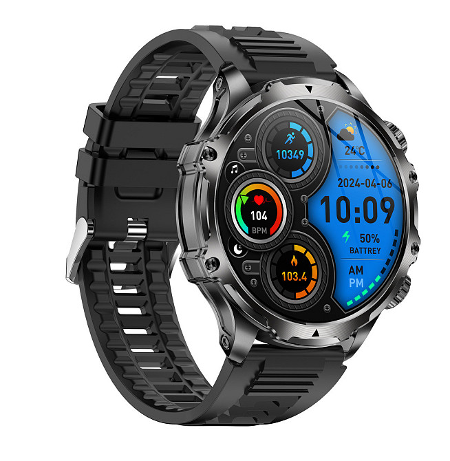 Розумний смарт-годинник Smart Turbo Power Rubber (2 ремінці) Вінниця - фото 15