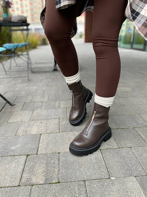Garti Черевики жіночі GARTI 307 шоколадні (зима, шкіра натуральна) (6091) Коломыя - изображение 1
