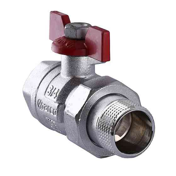 Кран кульовий прямий з американкою ARCO 3/4″ TURIA 0117408 (000004845) Київ