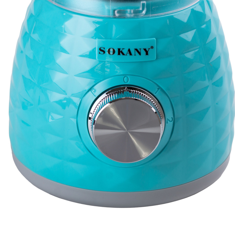 Sokany Блендер з чашею об'ємом Sokany SK-03030 1,5 л і кавомолкою 500 Вт 2-швидкісний Коломия - фото 8