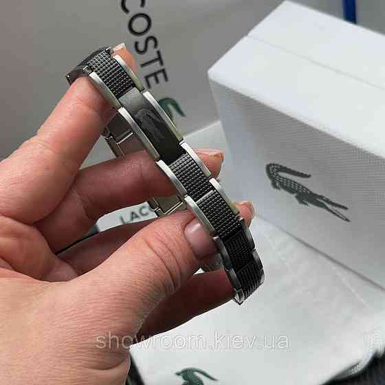 Мужской браслет Lacoste, Лакоста (40195) Киев