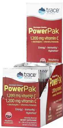 Электролиты Trace Minerals Research Electrolyte Stamina Power Pak 30 пак малина Киев