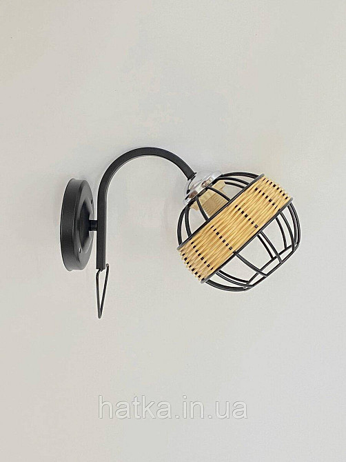 Настенное бра B-91179A/1 черный+хром Киев - изображение 1