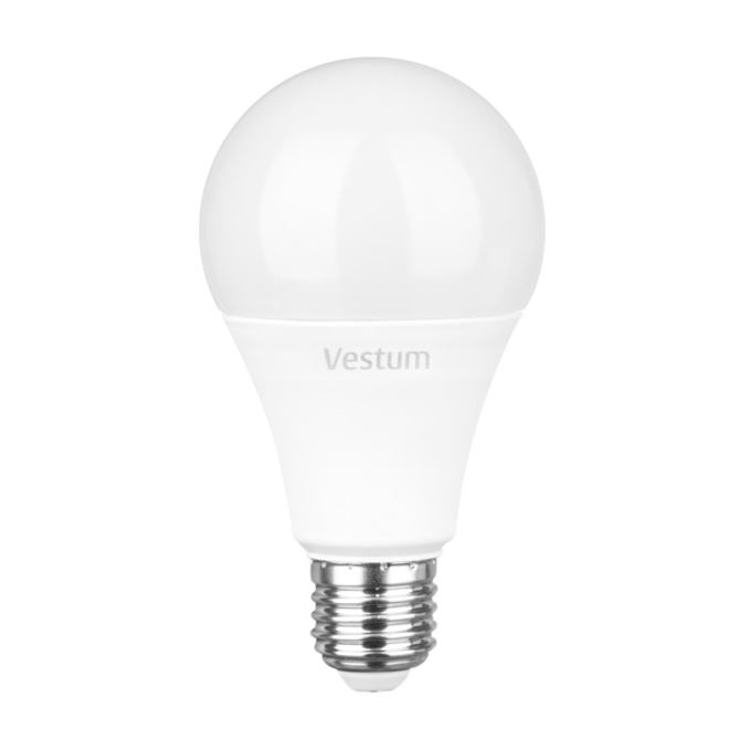 Лампочка светодиодная 220 вольт 20W 3000K A70 Vestum Киев - photo 2