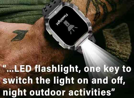 Смартгодинник: G68 PRO. NFC. 3D-меню. 1000mAh. LED-ліхтарик. Київ