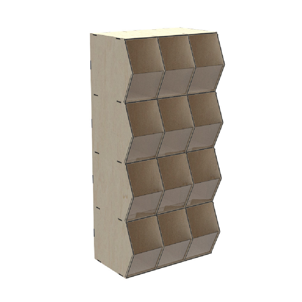 Диспенсер EKOSTAR для конфет, снеков, орехов, крупы на 12 ячеек Киев - изображение 3