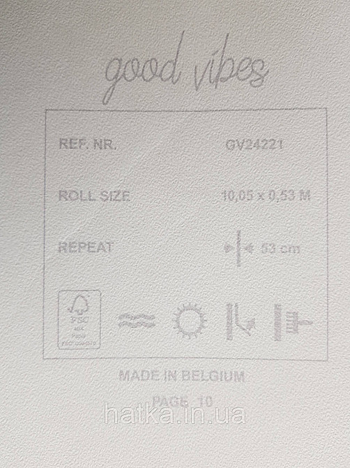 Обои флизелиновые эко Decoprint Good Vibes 0.53х10 молодежные абстракция геометрия точки фигуры черные синие Киев - изображение 3