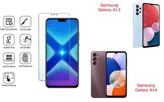 Защитное стекло NeoGlass для Samsung Galaxy A13, Galaxy A14 – ультрапрозрачное и устойчивое Киев