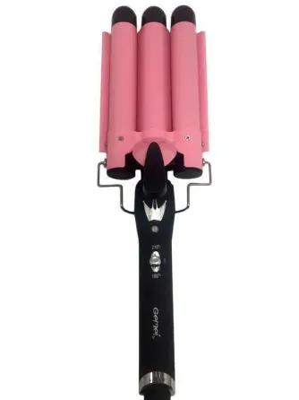 Тройная плойка для волос Gemei GM 1956 дисплеем Коломия