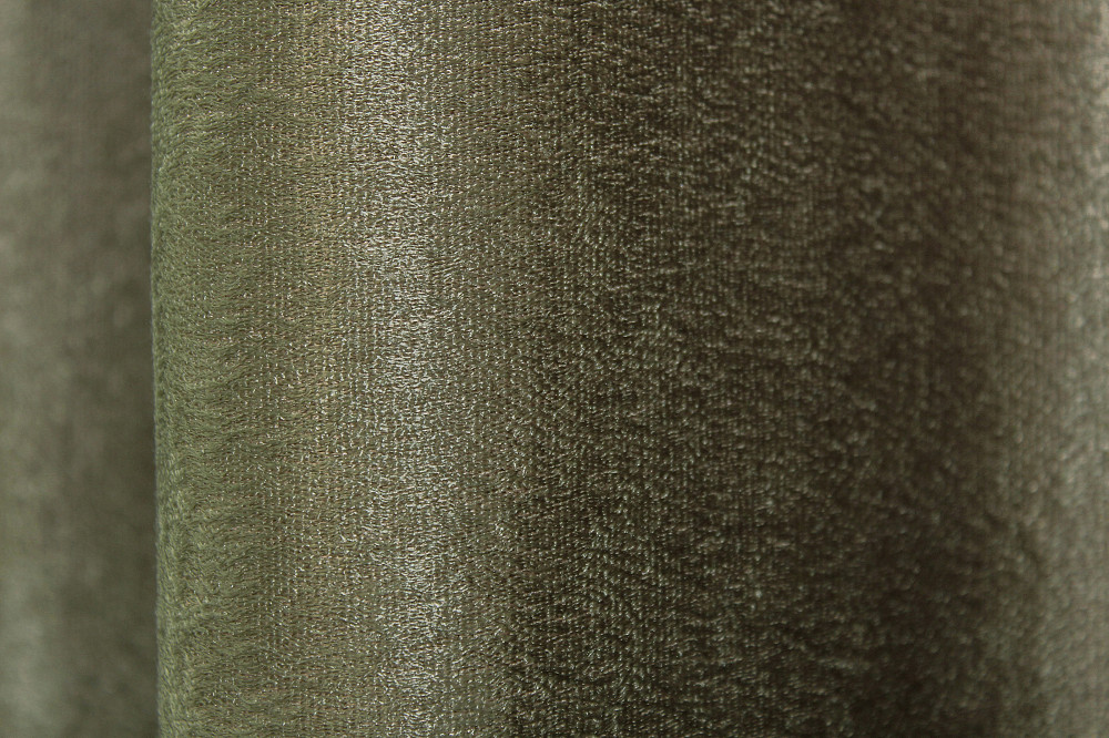 Комплект готових штор VR-Textil Льон Парма № 1044ш Оливково-коричневий 150х270 см 2 шт (30-844) Київ - фото 6