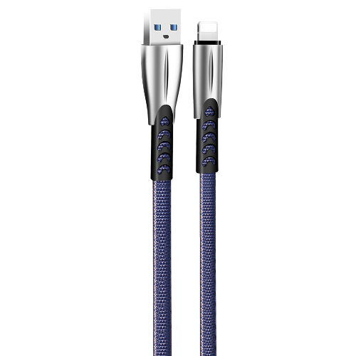 Кабель USB Lightning ColorWay CW-CBUL010-BL 2,4A 1м синій Житомир
