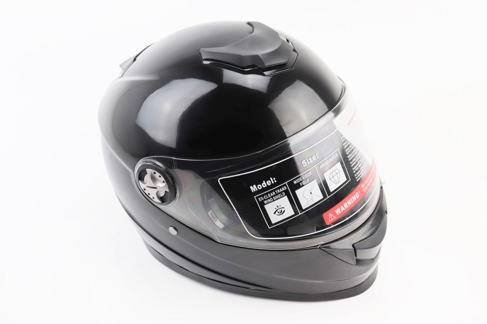 Шолом інтеграл, закритий BLD-М65 S (55-56см), ЧОРНИЙ глянець Киев - изображение 1