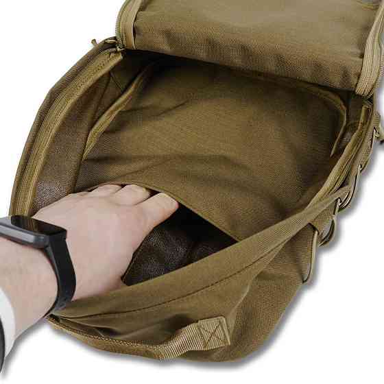 Штурмовий рюкзак швидкоз'ємний 10л. кордура койот. Тактичні рюкзаки. Рюкзаки тактичні, рюкзак штурмовий Київ