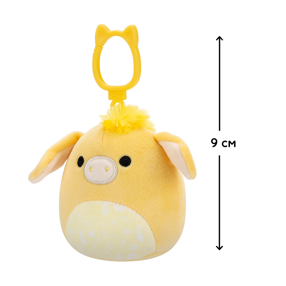 М'яка іграшка на кліпсі Squishmallows – Віслючок Гевін Дніпро - фото 2