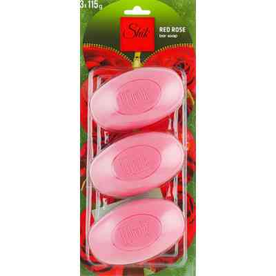 Тверде мило Shik Троянда червона 3 х 115 г (4820023360532) Вінниця