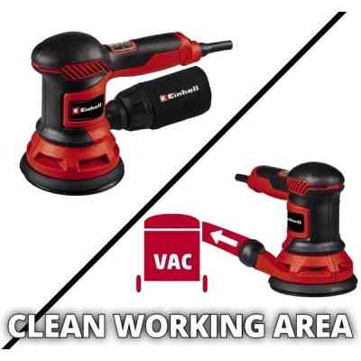 Шліфувальна машина Einhell TC-RS 425 E, 125 мм, 425Вт, 12000-26000 кол/хв, 1.7 кг (4462005) Вінниця